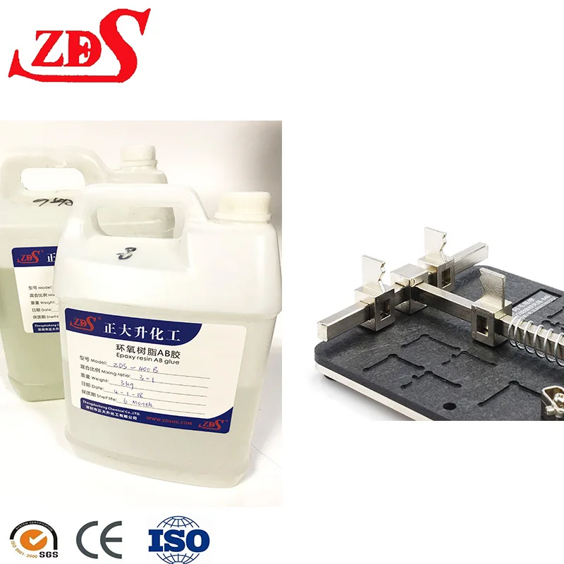 Transparent waterproof liquid epoxy resin AB glue for circuit board potting