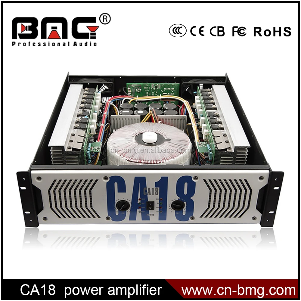 BMG 2016 ca усилитель/усилитель мощности CA18/Crest Audio CA18 усилители