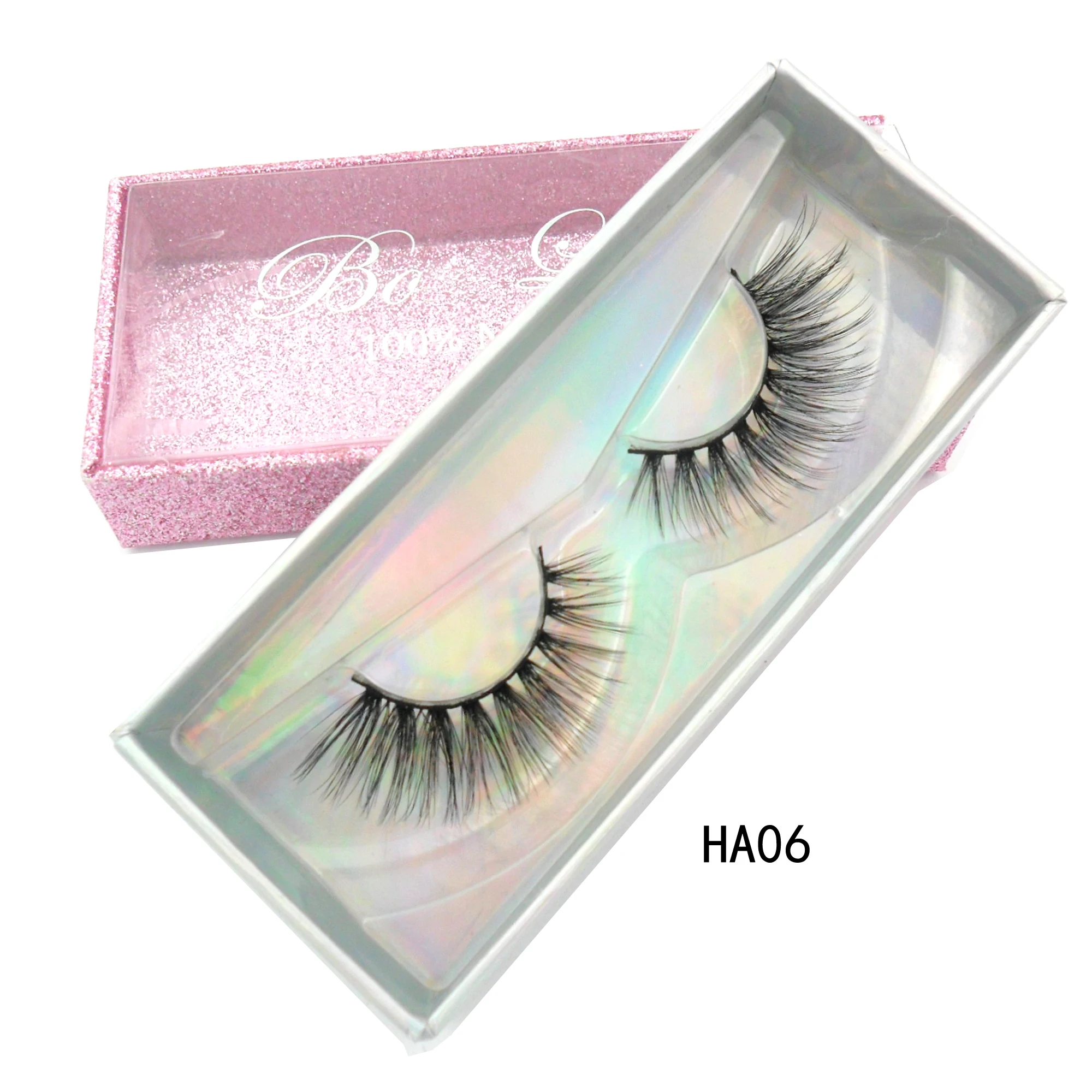 
Baiside private label 3D mink eyelashes faux lashes false eyelashes lashes wholesale 