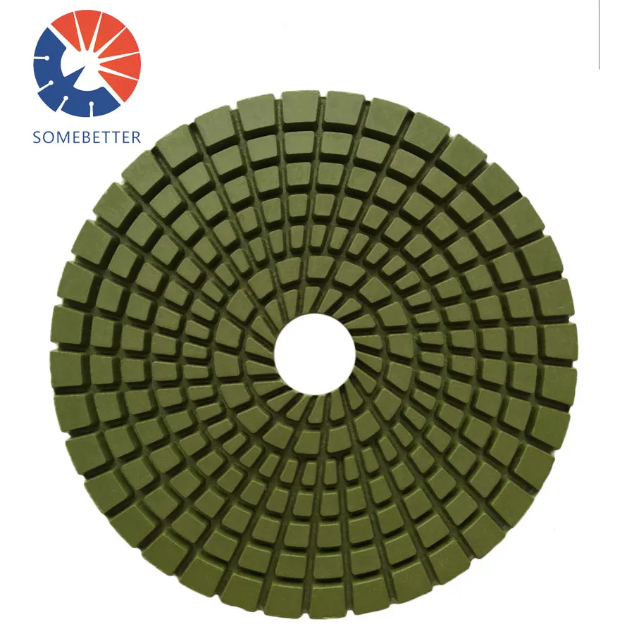 5 Inch Wet Dry Diamond Polishing Pads Sanding Disc Concrete Granite Glass Marble