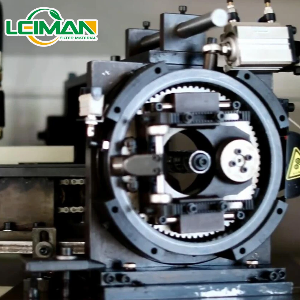 Car oil filter production machine line