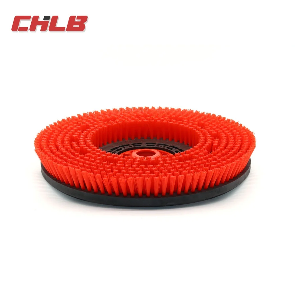 450mm Round nylon/PP floor polishing brush for floor scrubber from China