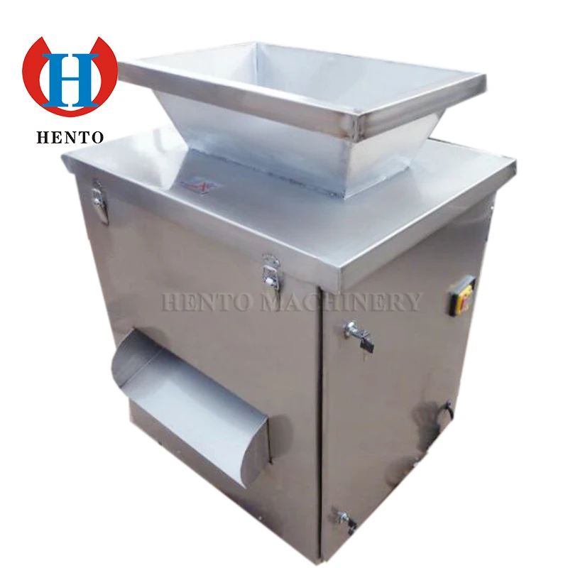 Commercial Chicken Cutter Cube Beak Cutting Machine Frozen Chicken