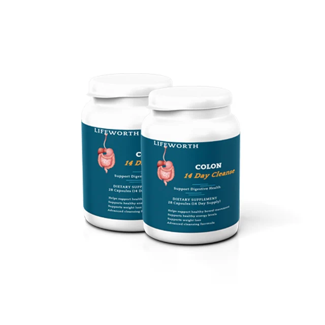 Lifeworth colon cleanse slimming weight loss hard gelatin capsule