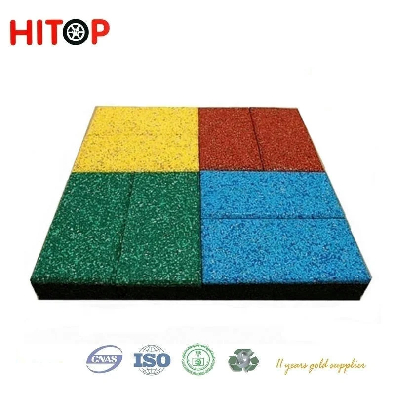 
EPDM Rubber Gym Flooring Tile 