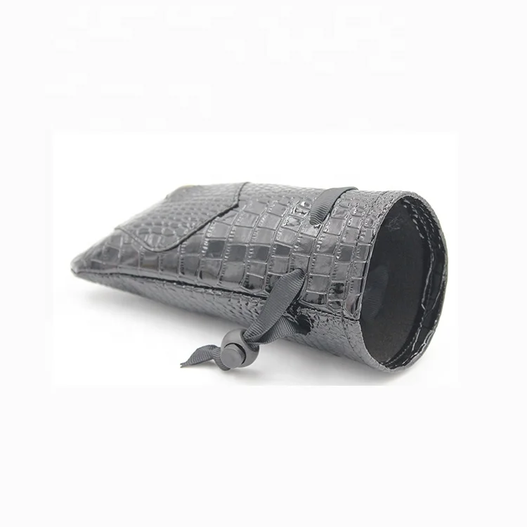 Hot sale custom logo small Drawstring Bag PU Leather game Dice Pouch with dragon eye