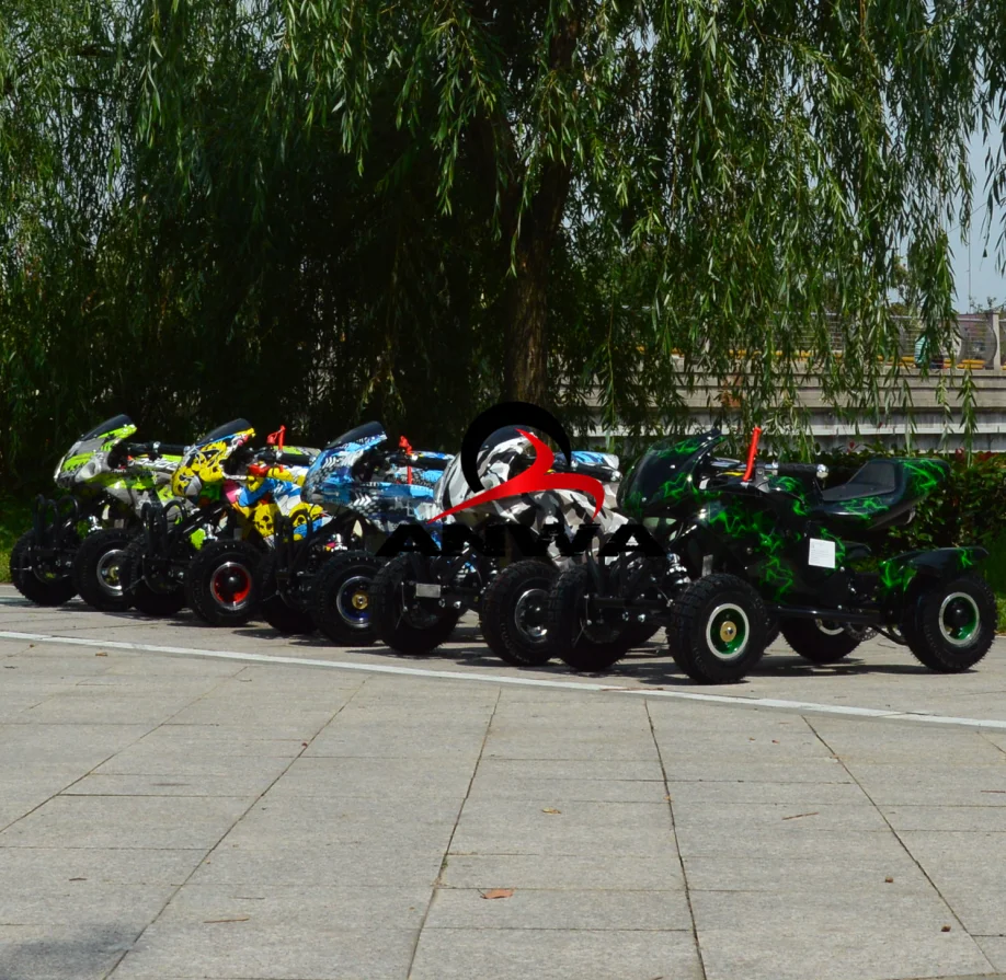 CE 4 Wheeler легко тянуть стартер 49CC 4-х тактный мини-грязь квадроцикл 50cc мини дети ATV для дешевая