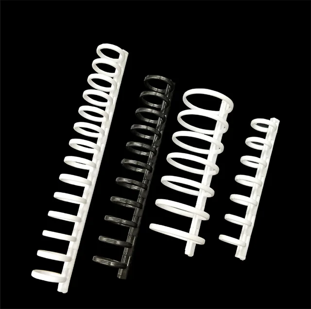11.8 inches plastic ring binder clip, 20/26/30 hole ring plastic binder mechanism