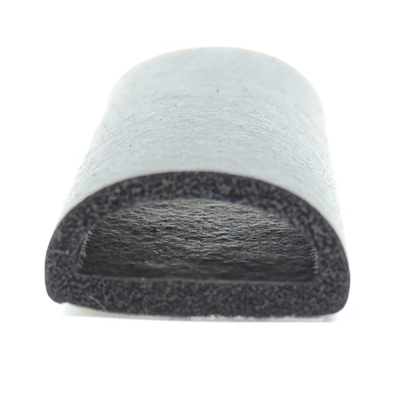 Factory direct supply D type epdm foam sunroof rubber seal strip