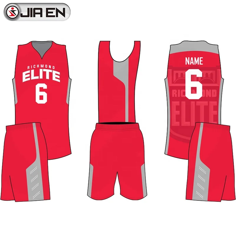 Comfortable practice basketball uniform wholesale blank basketball jersey