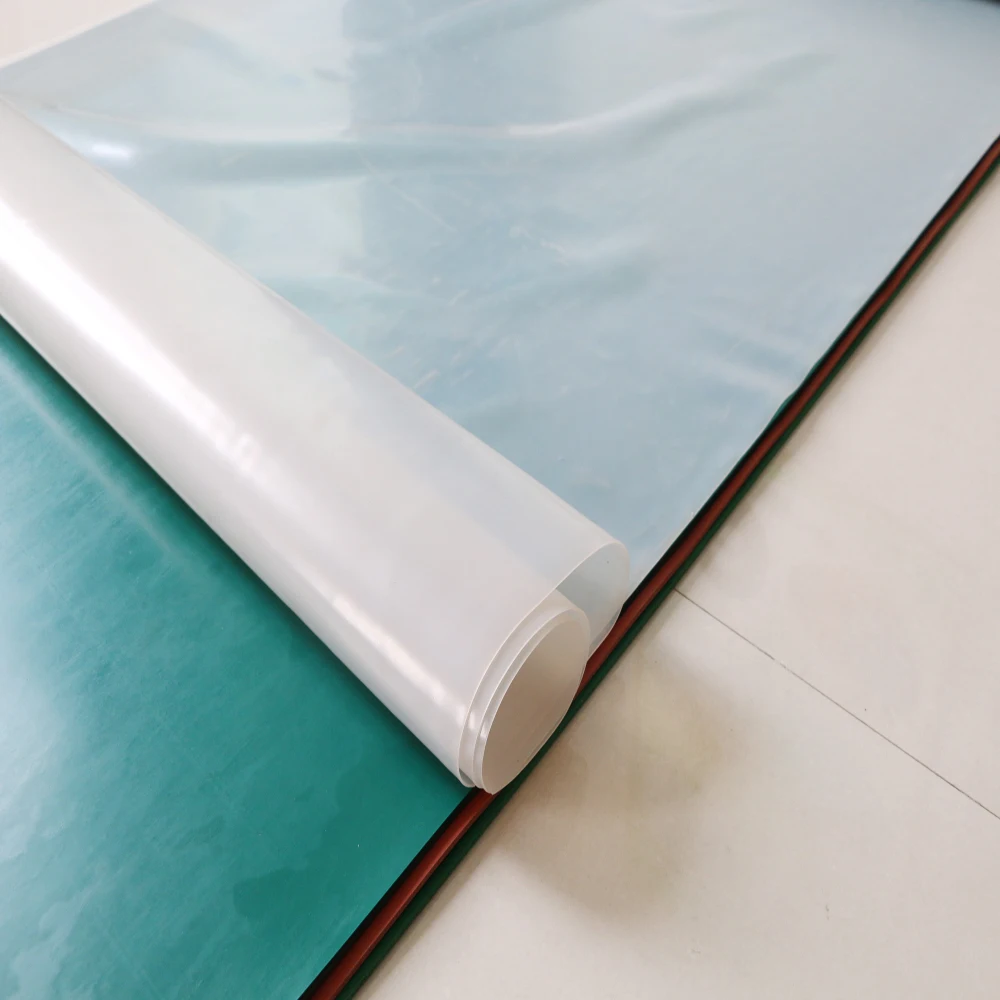 0.1mm 0.2mm 0.3mm 0.4mm Thin Soft Silicone Rubber Sheet for sale