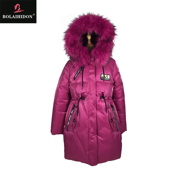 Китай пользовательские обувь для девочек зимние толстые теплые длинное пальто