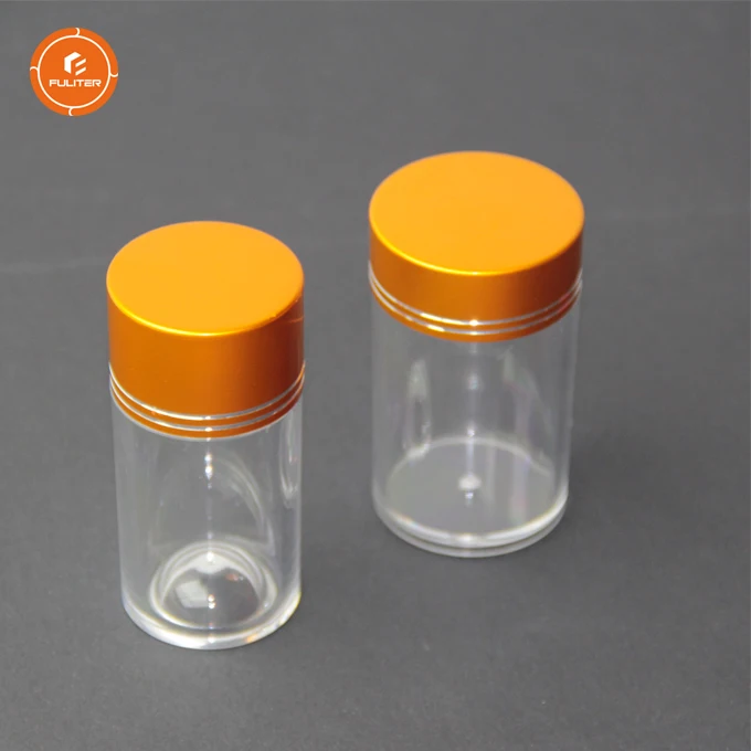 Wholesale Custom Luxury 1g 2g 5g Spice Kesar Gift Saffron Jar Packaging Empty Plastic Saffron Bottle