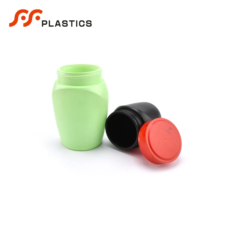 Заводская оптовая продажа, матовая кухонная упаковка для еды, пластиковая банка с защитой от запаха, банка для чая, сахара, конфет, кофе, меда с закручивающейся крышкой