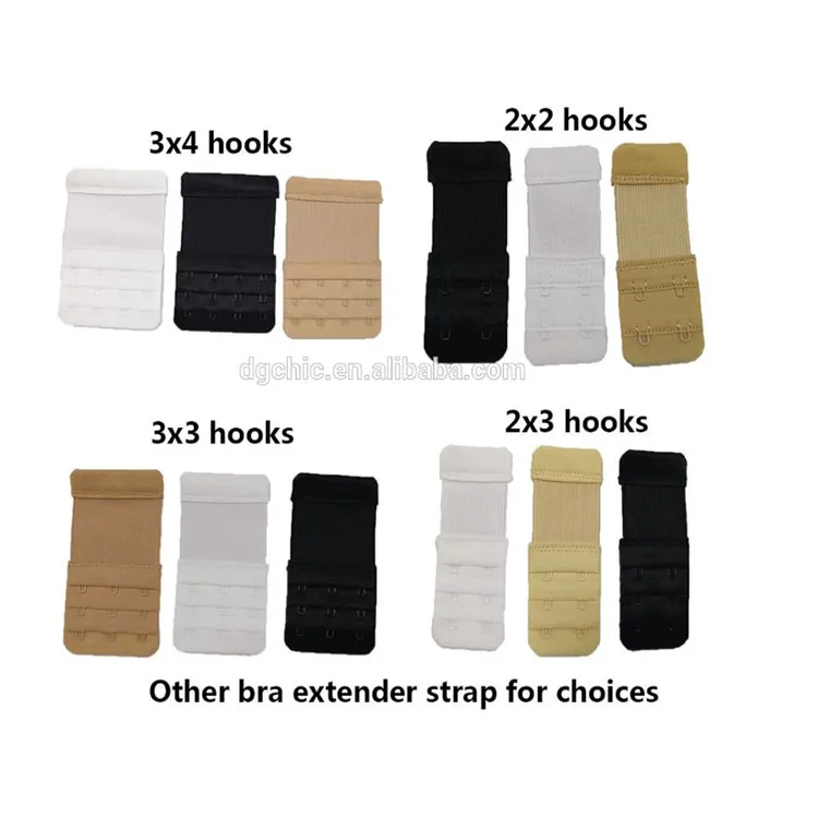 Breathable Women Bra Extender Back Band Extension Strap