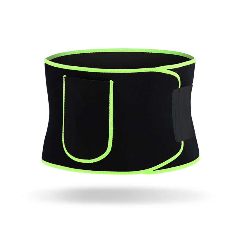 Low MOQ 6 Color Ready Stock Waist Tummy Trimmer With Phone Pocket Sweat Band Body Shaper Belt Wrap Fat Burn Slim Exercise