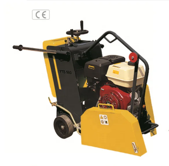 walk behind asphalt concrete road cutting saw machine concrete
