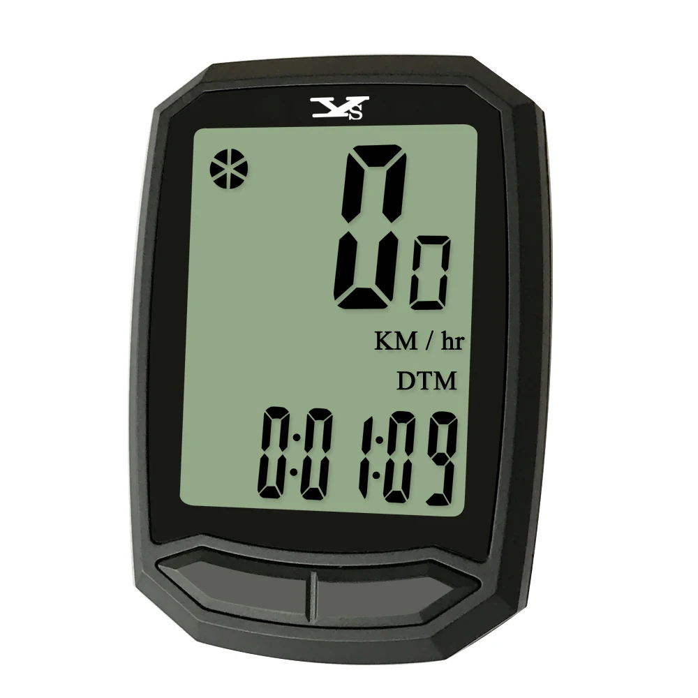 YS-602A  wholesale wired  bicycle computer lcd waterproof  odometer high quality bike computer