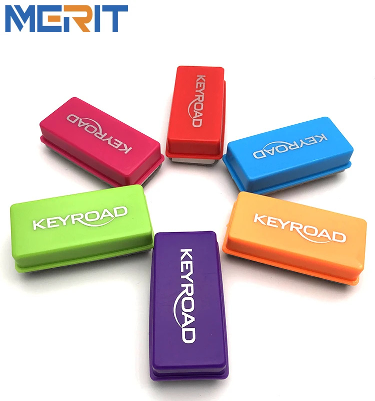Strip Magnetic Whiteboard Sponge, EVA Bottom Small Whiteboard Eraser, Melamine Sponge Magnetic Whiteboard