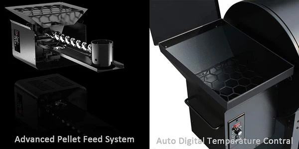 Premium Electric Wood Pellet Grill with Digital Controller Pellet Smoker