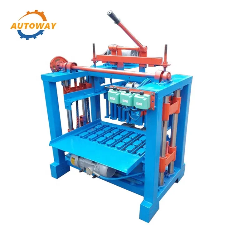 
High Quality and High Output Manual Interlock and Block Making Machine 