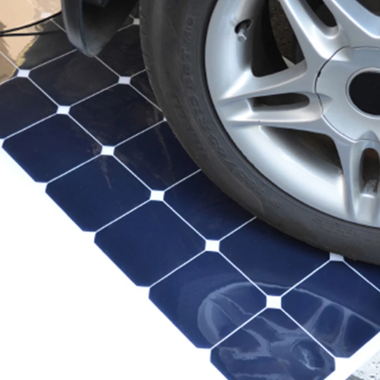 RG 110W Semi Support Customized cheap solar panels 100w cell china used on Caravan, Boat, Marine