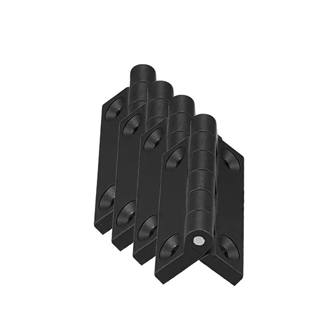 ABS the nylon plastic hinge 30 * 30 black plastic hinge