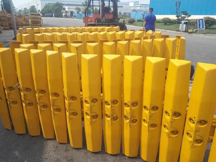 Excavator Track Shoe Assy,Track Chains Group Sk200,Track Links With Track Shoes Assembly