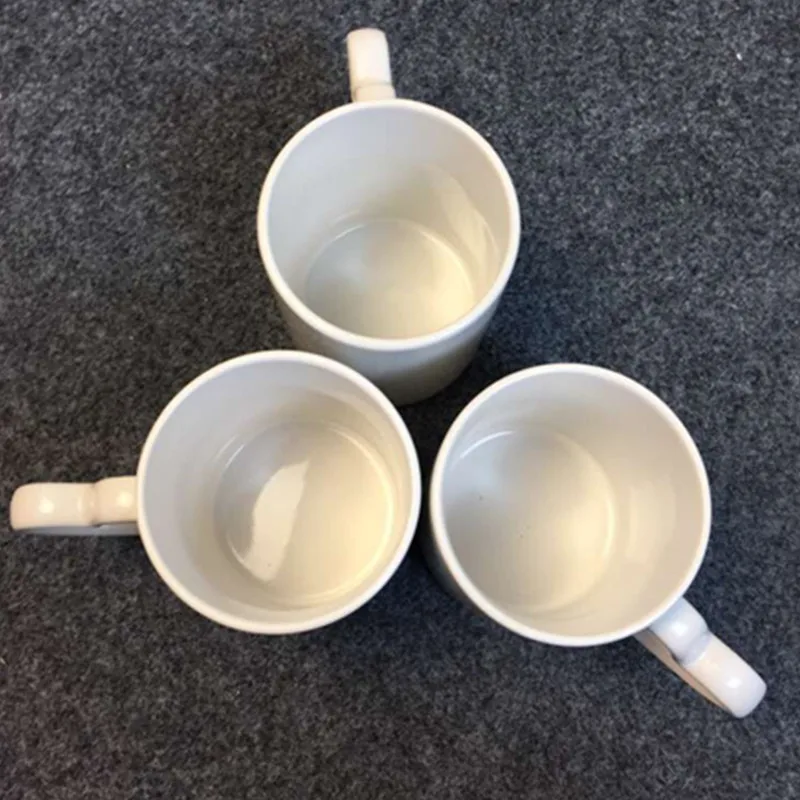 Rubysub M002 High Quality 11oz Heart Handle Ceramic Sublimation Blanks Coffee Mugs Supplier Wholesale