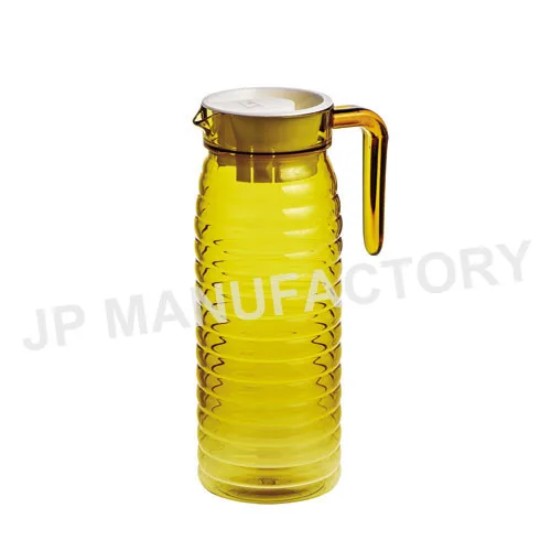Hot sell 1 Liter Plastic milk Water Pitcher plastic juice water jug for wholesale