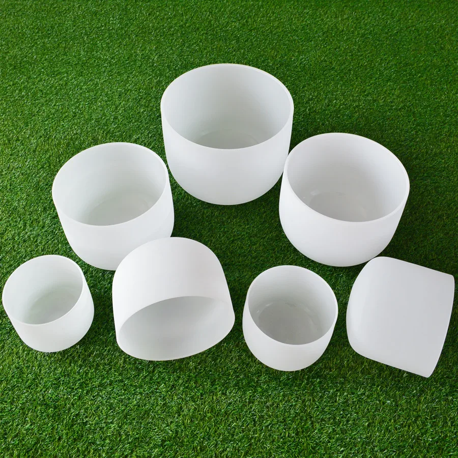 HF 432 hz Quartz Crystal Singing Bowls For Chakra Clearing