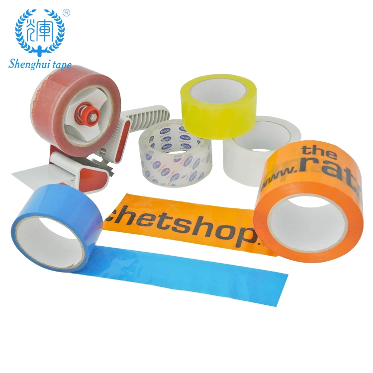 BOPP Acrylic Packing Tape Packaging Tape Adhesive Tape Waterproof Free Offer Printing Bopp Film Acrylic Glue,bopp Single Sided