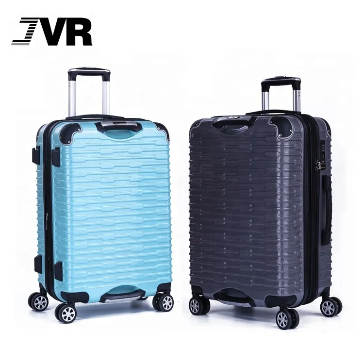 Custom Airport Abs Plastic Soft Luggage Sets Trolley Travel Bags Suit cases With Weight Scale