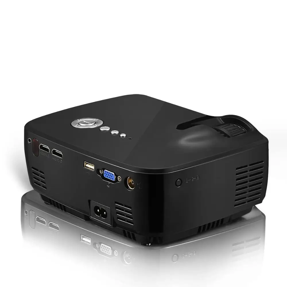 800 люмен поддержка 1080 P Мини проектор для домашнего кинотеатра проектор GP70