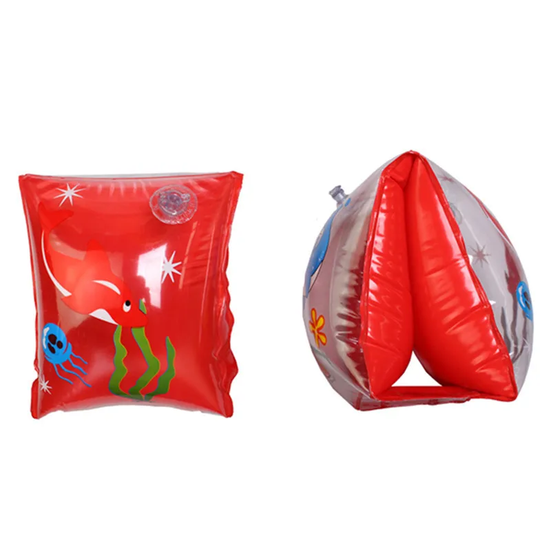 Custom brand logo pvc swimming arm band inflatable arm float