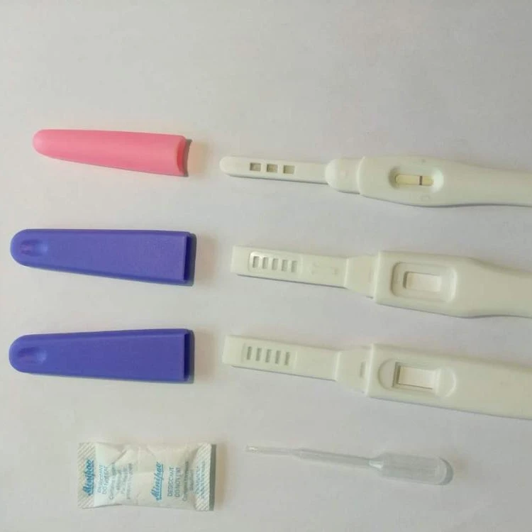 Glob biotech Accurate one step HCG pregnancy rapid test kit midstream for  woman home care