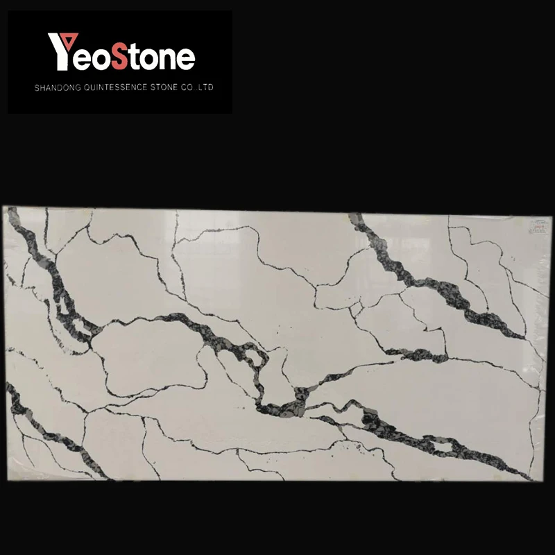 
Discount Engineered Artificial Quartz Stone Wall Panel Brazil 