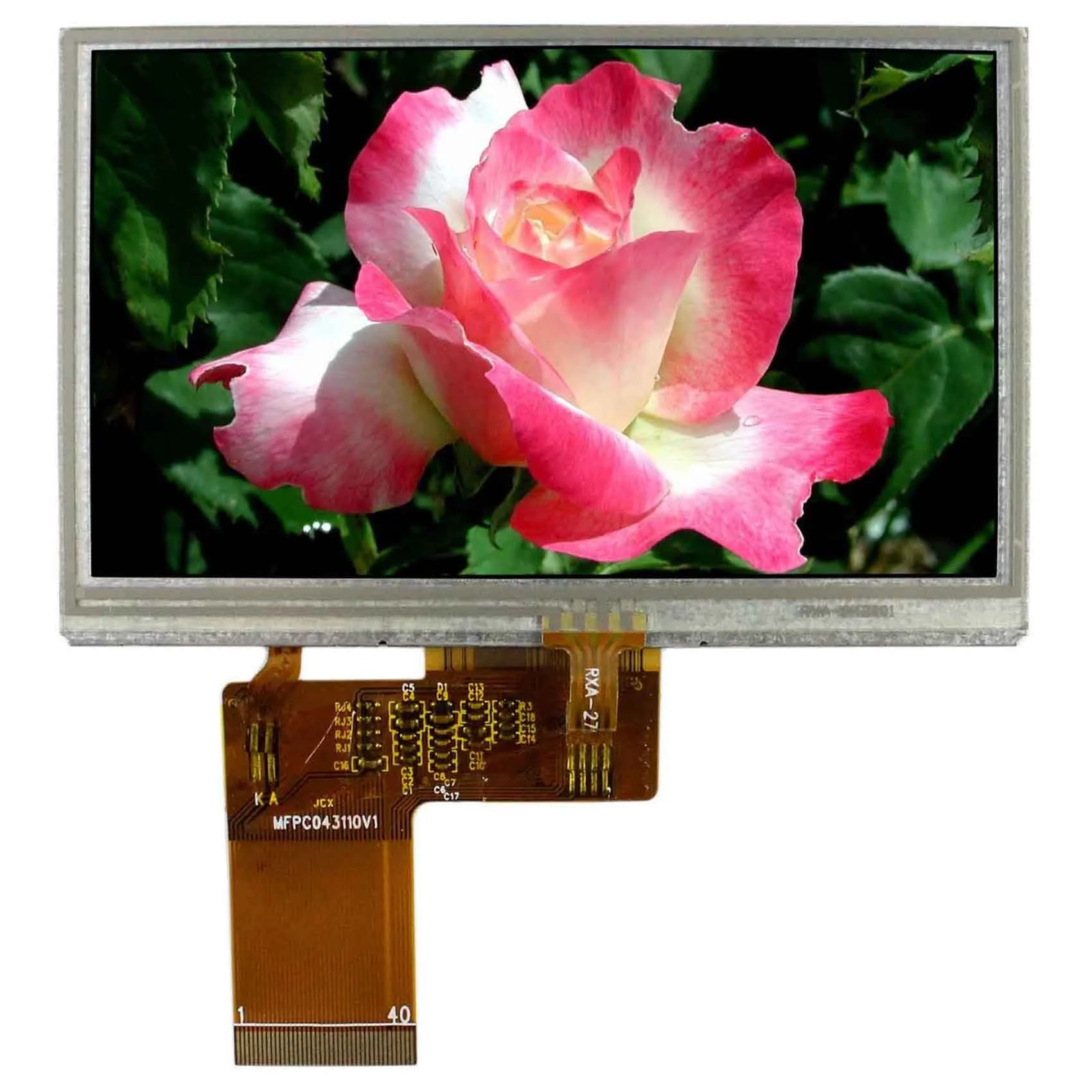 4,3 tft ЖК-дисплей модуль 480X272 ЖК-экран с резистивной сенсорной панелью