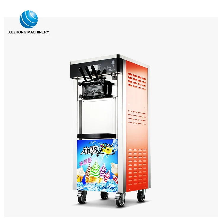 CE approved Commercial Soft Serve Soft Ice Cream Machine With good price