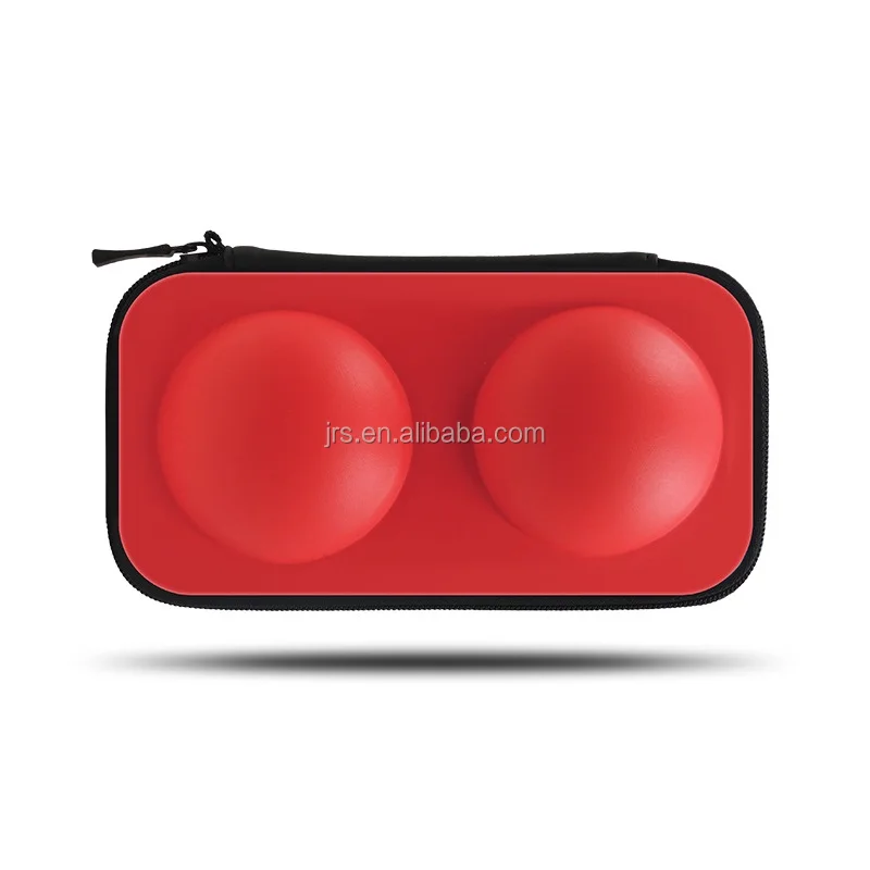 Two ball storage EVA Hard Case for Pokemon Lets Go Pikachu Poke Ball Plus Controller