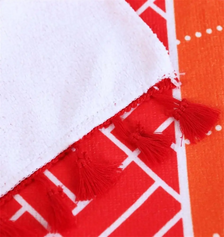 Yutong Rainbow Mandala Bohemia Beach Bath Towel Cotton Chakra Yoga Mat Home Decor Shawl Blanket For Wall Hanging India Tapestry