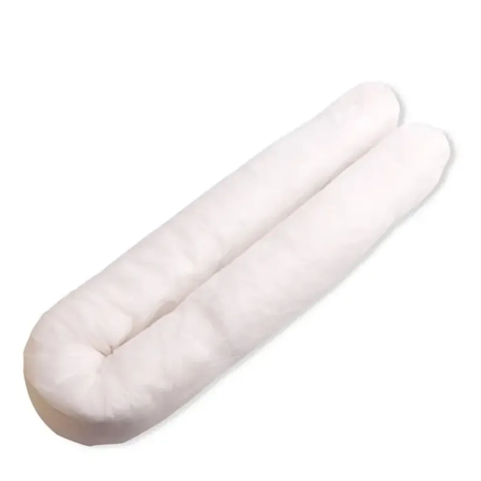 
White Color Oil Spill Absorbent Sock and Boom for Oil Spill Containment 