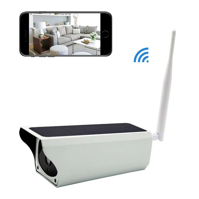 Smart Phone APP Control Solar Powered Smart Security WiFi CCTV Cameras