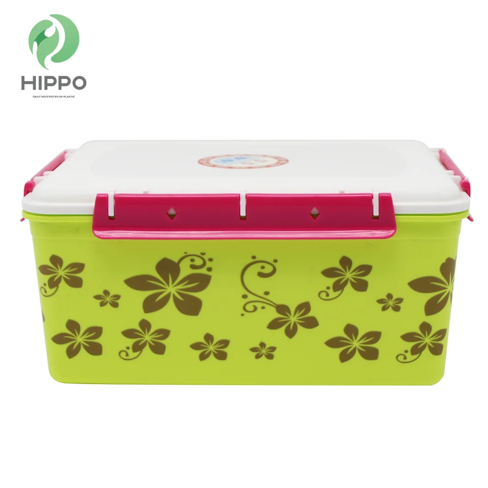 Best selling 3 size plastic rectangle food container set
