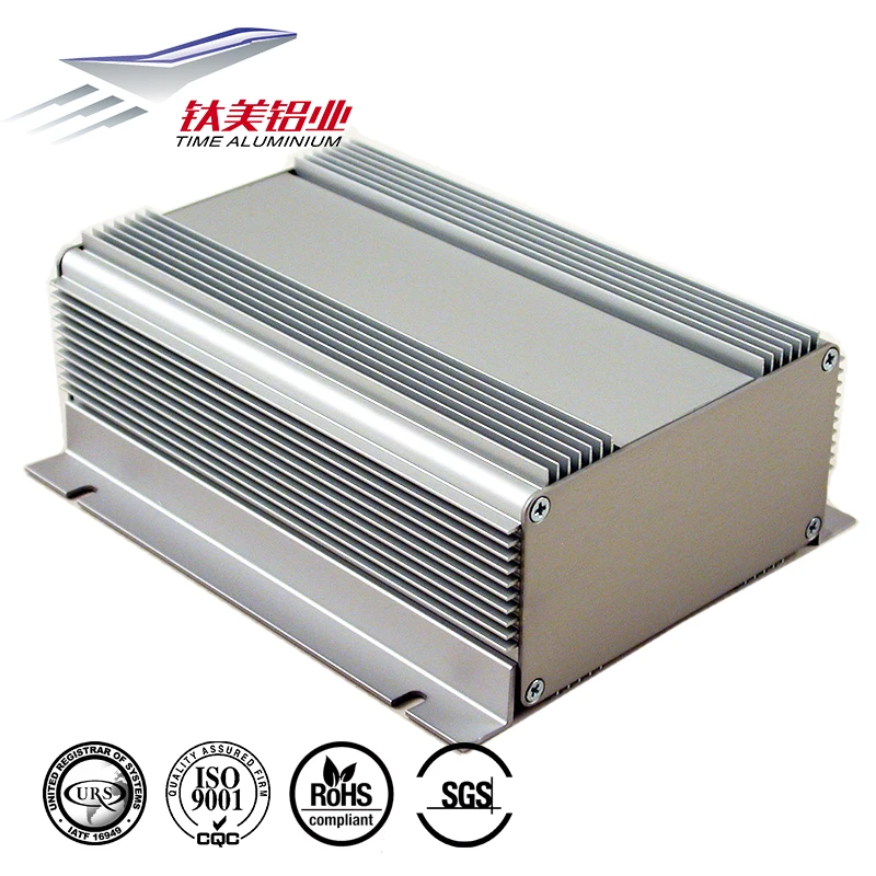 
OEM brush anodized amplifier control aluminum front panel with precision cnc machining 