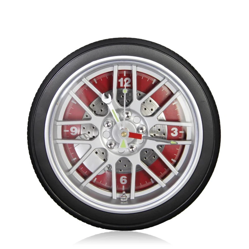 different shape promotional gifts plastic children wall clock