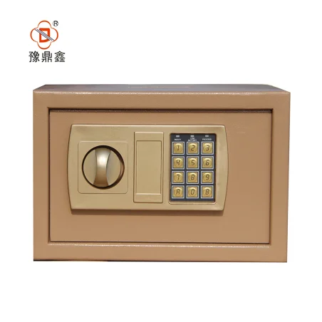 delicate practical metal small wall safe digital lock and rotary knob hotel/home safe