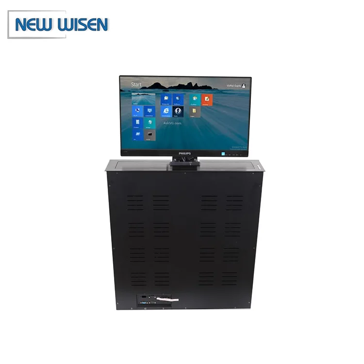 Настольный дисплей ЖК-дисплей pop up лифт для телевизора