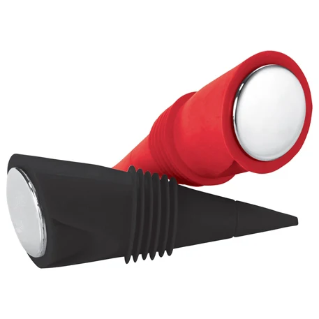 
Manufacturer Food Grade Standard Reusable Colorful 100% Food Grade Silicone Wine Bottle Stopper 