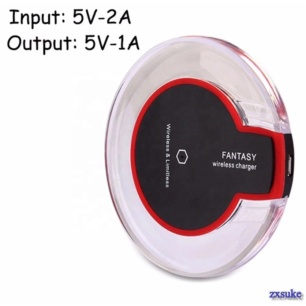 
Wireless transmitter crystal K9 wireless charger, universal mobile phone wireless power adapter 